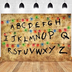 Stranger Things Backdrop Birthday Party Decorations Background Banner Decor