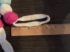 Felted Wool Pom Pom Garland Mini Ball 1”- 6 feet Christmas Holiday Multi-Colored