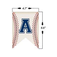 Baseball Banner,Baseball Party Decorations,Party Garland, Decorations
