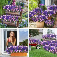 Solar Garden Lights Outdoor, 2 Pack Purple Lavender Solar Butterfly Lights Ga…