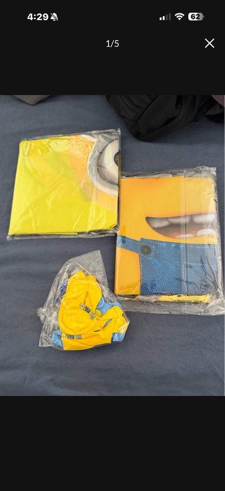 Cartoon & TV Character Birthday Party Decoration Set, Yellow Blue White