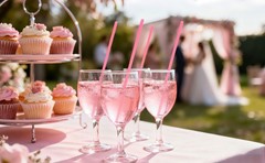 50pcs Pink Heart Shaped Straws Cute Plastic Drinking Heart Straws Disposable for