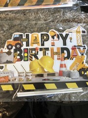 Construction Birthday Party 3rd – 3 Years Backdrop, Tablecloth, Etc