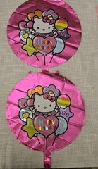 161pc Hello Kitty Birthday Party Supplies Set 39×59″ Banner 5 Foil Balloons NEW