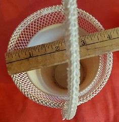 2 Vtg 50’s Plastic Net Party Nut Candy Cups Shower Favors West Germany 7″ READ