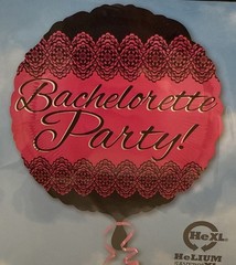 Bachelorette Party 17” Foil Balloon Decor. NEW