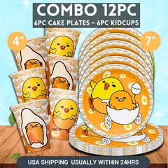 Gudetama Tablewave Party Supplies happy birthday centerpiece decoration plate