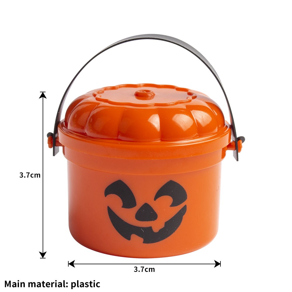 Halloween Pumpkins Small Bucket Cute Pumpkin Trick Bucket JQ