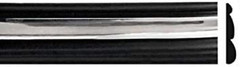 Black Chrome Side Body Trim Molding for 92-96 F150 F250 F350 Bronco Pickup Truck