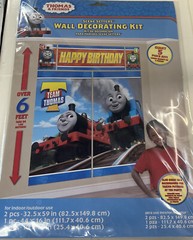 Thomas The Tank Engine Scene Setter Photo Background Poster 5 Count Birthday …