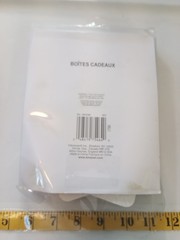 Favor box pack cake slice holder white sealed party supplies
