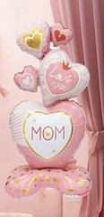 Pink, White, Gold Mother’s Day Foil Ballon 60 in- FREE SHIPPING!