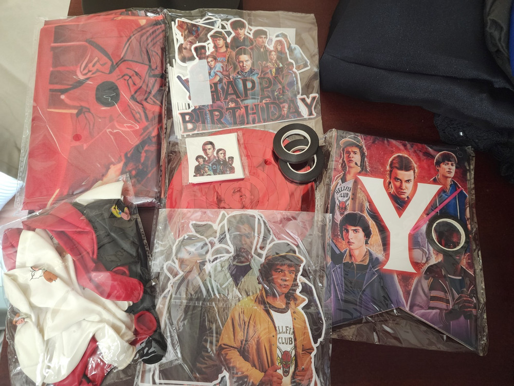 Stranger Things Season 5 Party Supplies