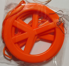 Hippie Costume Accessories Set 8 Pc. Boho Peace Sign Daisy Flower 60s 70s Orange