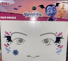 Vampirina Face stick ons Disney Junior – Party Favors/Supplies