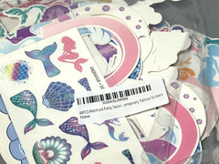 96 Pieces Mermaid Party Decorations/Supplies Mermaid Glasses & Tattoo Stickers