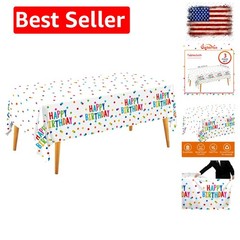 Happy Birthday Decorations: Birthday Party Supplies Set – Birthday Dots Desig…