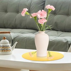 20 Pcs 10 Inch Round Mirrors for Centerpieces Acrylic Gold Circle Mirror Cand…