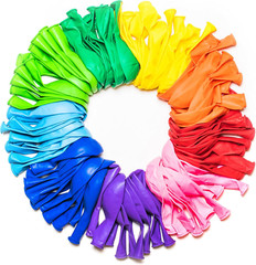 ® Balloons Rainbow Set (100 Pack) 12 Inches, Assorted Bright Colors, Made wit…