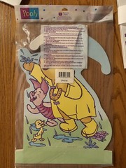DISNEY Fold Out Honeycomb Tissue Centerpiece Winnie the Pooh, Piglet-vintage