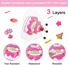 Candy World Cutouts Candy Classroom Bulletin Board Decorations Candy World Ice C