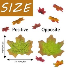 Fall Leaves Fake Fall Decoration for Homeutumn Fall Decor Maple Leaf 200 A