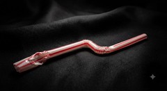 Used Single-use Plastic Straw joke