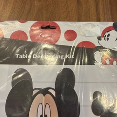 Disney Mickey Mouse Table Decorating Kit 12 Piece Swirl decorations PARTY NEW ✨