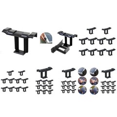 Reliable Water Guide Clip for Optimal Photovoltaic Panel Cleaning Pack of 10