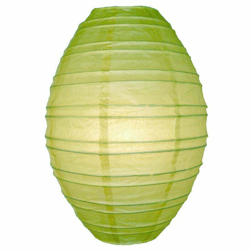 Light Lime Kawaii Paper Lantern
