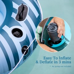Heavy Duty 2 Person River Tubes for Floating with Cooler Inflatable Floating …