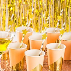 Glitter Five Stars Confetti Wedding Party Decor and Table Decor, 1.2’’ in Dia…