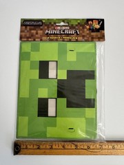 NEW SEALED Green Minecraft Paper Party Masks, 8ct – 4 Styles