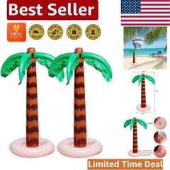 Exciting 33.46″ Inflatable Coconut Palm Trees – Ideal for Summer Celebrations!