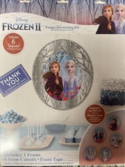 Frozen Birthday Party Decoration Frame and Cutout Photo Decorating Kit🌟
