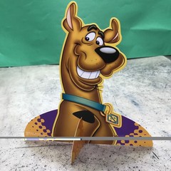 Vintage Scooby Doo Birthday Party Table Centerpiece Decor Halloween Party Stande