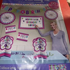 Customizable Room Decorating Kit – 120 Stickers Included – Birthday Brand New!