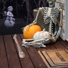 4 Pcs Halloween Decoration Bones Accessories Artificial Prank Prop