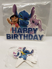 Lilo And Stitch Party Decor Supplies Banner Balloons Toppers & Hanging Swirls