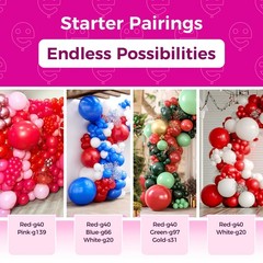 Red Giant Balloons 36 Inch 8 Pack Jumbo Red Balloon Large Round Latex Balloo…