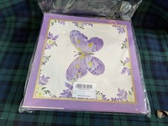 Purple Butterfly Baby Shower Boxes Decorations 4 Purple Boxes with BABY Letters