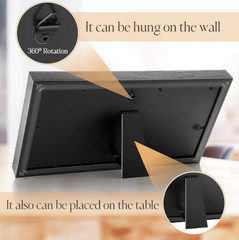 Artisan Made Solid Wood Frame for Showcasing Album Covers in Elegant Style