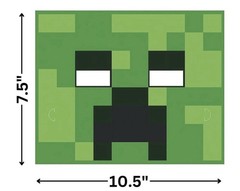 Assorted Minecraft Paper Masks (8 Count) – Adventure Faces For Kids