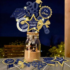 Graduation Party Centerpieces Decorations for Tables Class of 2026-30pcs Glitter
