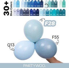 d latex balloons 1954, 160 pcs different sizes ballons colors. 18″ 5 pcs, 12″…