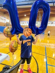 10 Balloons Number, 10th Birthday Decorations for Girl Boys, Dark Blue Birthd…