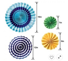 Hello Summer Hanging Decorations (2 Pkg)
