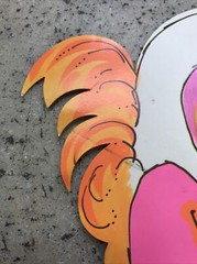 Vintage Clown Paper Party Hat – My Name – Unique Industries – RARE – Fast Ship!