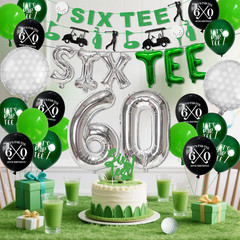 60Th Birthday Decorations, Golf Themed 60Th Birthday Party Decorations Gifts for