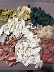 2 pks-Boho Balloon Garland Kit, Terracotta,Cream,Green,Gold-ARCH BABY,WEDDING